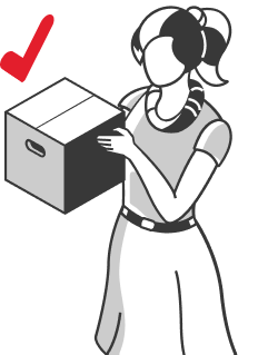 Parcel delivered