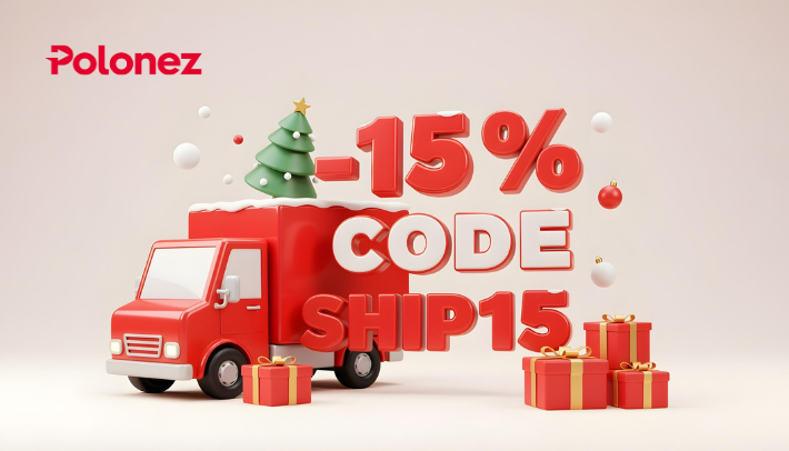15% ZNIŻKI na przesyłki online